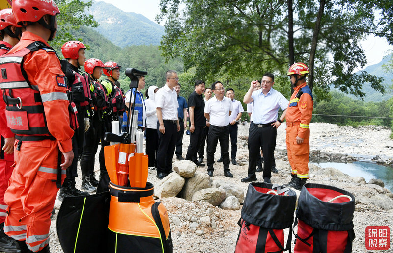 2022年7月21日，李云出席江油防災減災應急演練1  張莉 攝.jpg