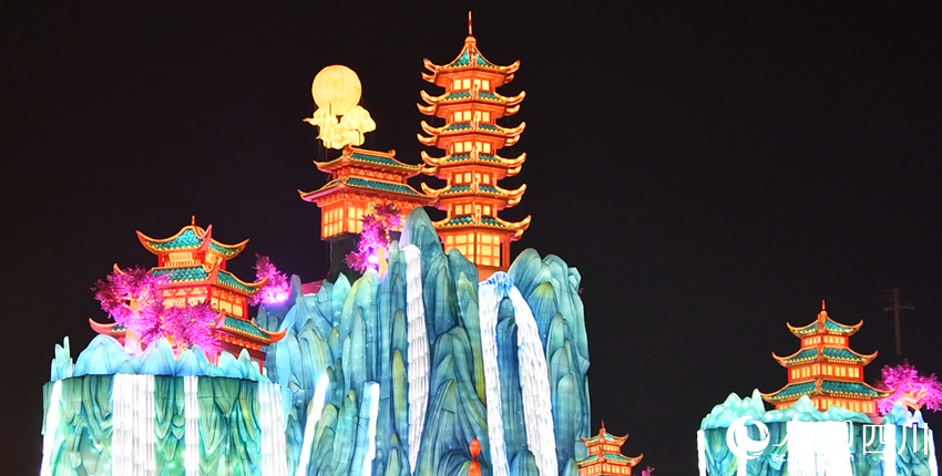 第30屆自貢國(guó)際恐龍燈會(huì)。人民網(wǎng) 王凡攝